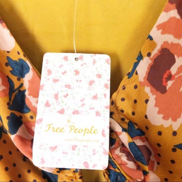 Free People Morning Light Mini Dress Size 4 - Picture 5 of 5